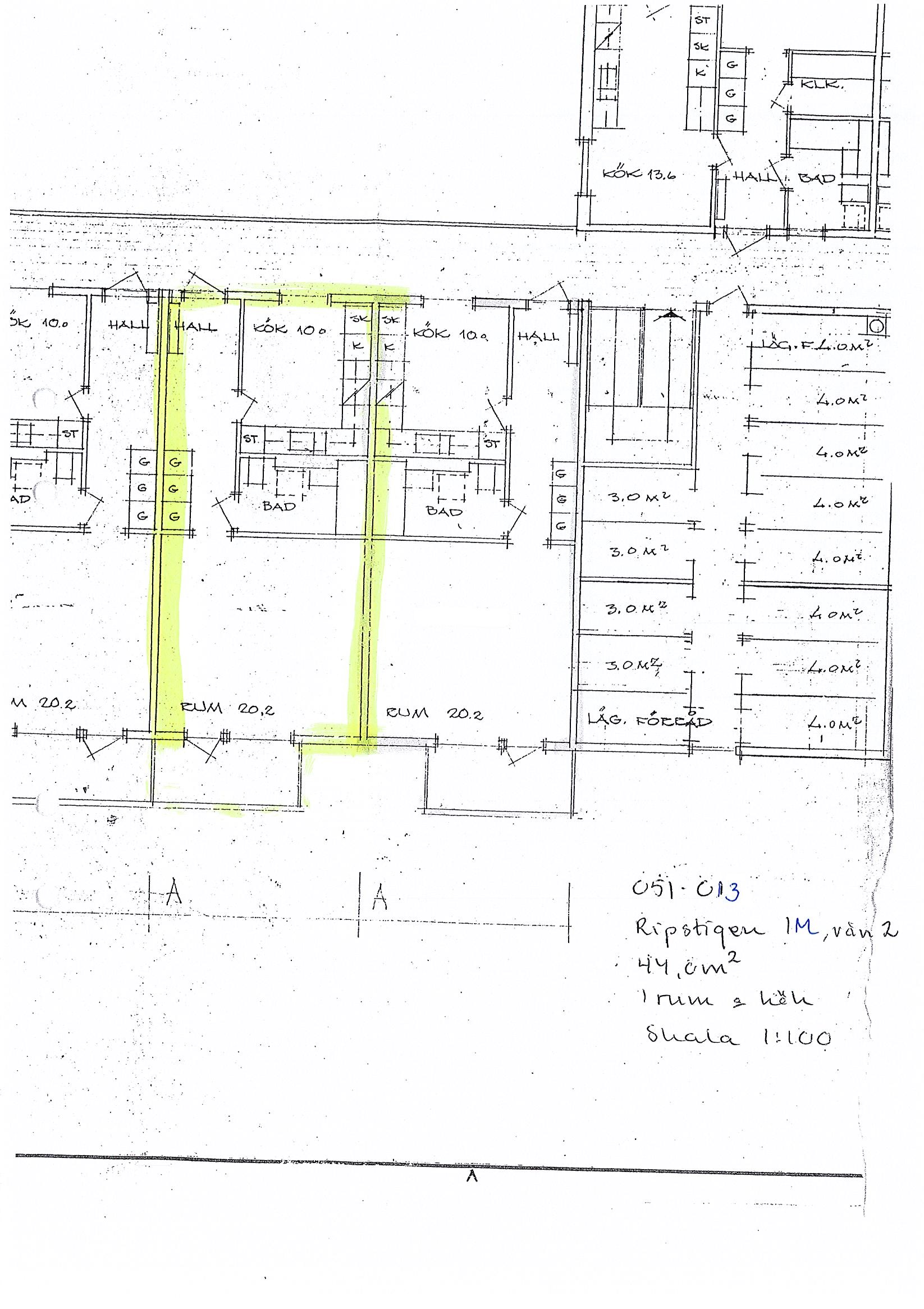 RIPSTIGEN 1 M  2V., 786 32, VANSBRO 2