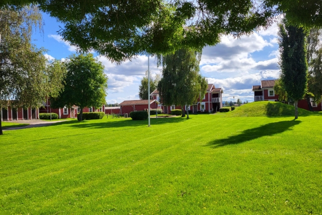 En bild på Närsjövägen utemiljö
